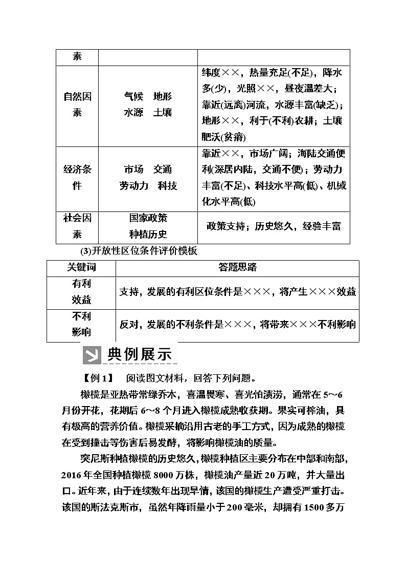 2019-2020学年人教新课标版高中地理必修二教师用书：章末整合提升3　农业地域的形成与发展03