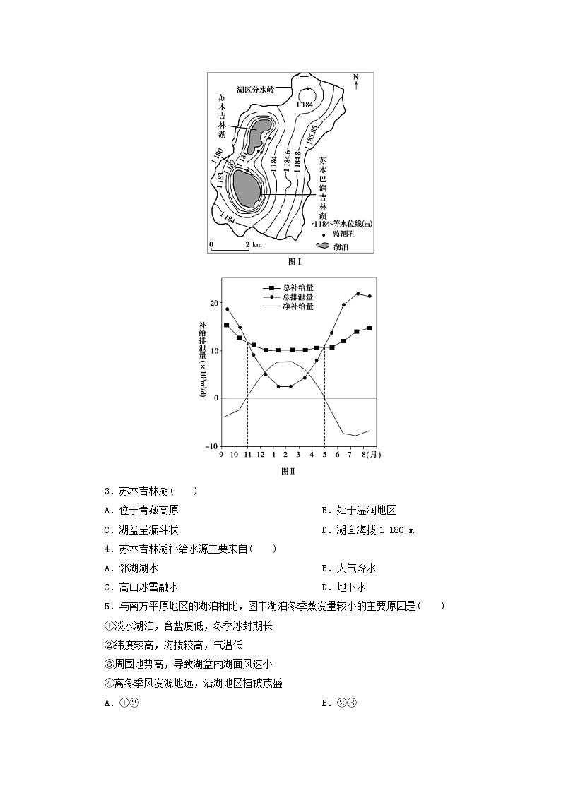 人教版2020高考地理一轮总复习：课时冲关10《自然界的水循环水资源的合理利用》(含解析)第2页