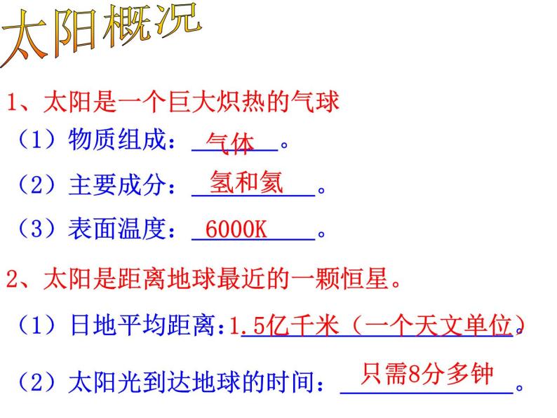 高中地理人教版必修一课件 1.2 太阳对地球的影响课件（共51 张PPT）02