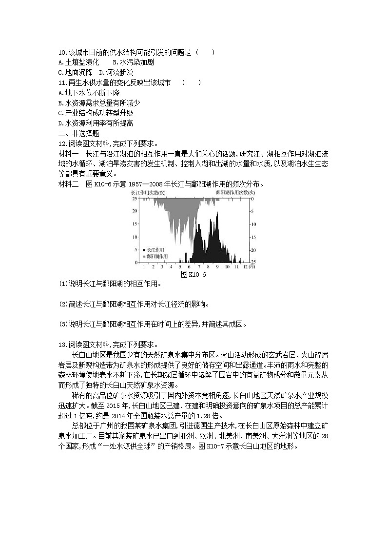 2019年高考地理一轮复习第4章 地球上的水 作业（含解析） 练习03