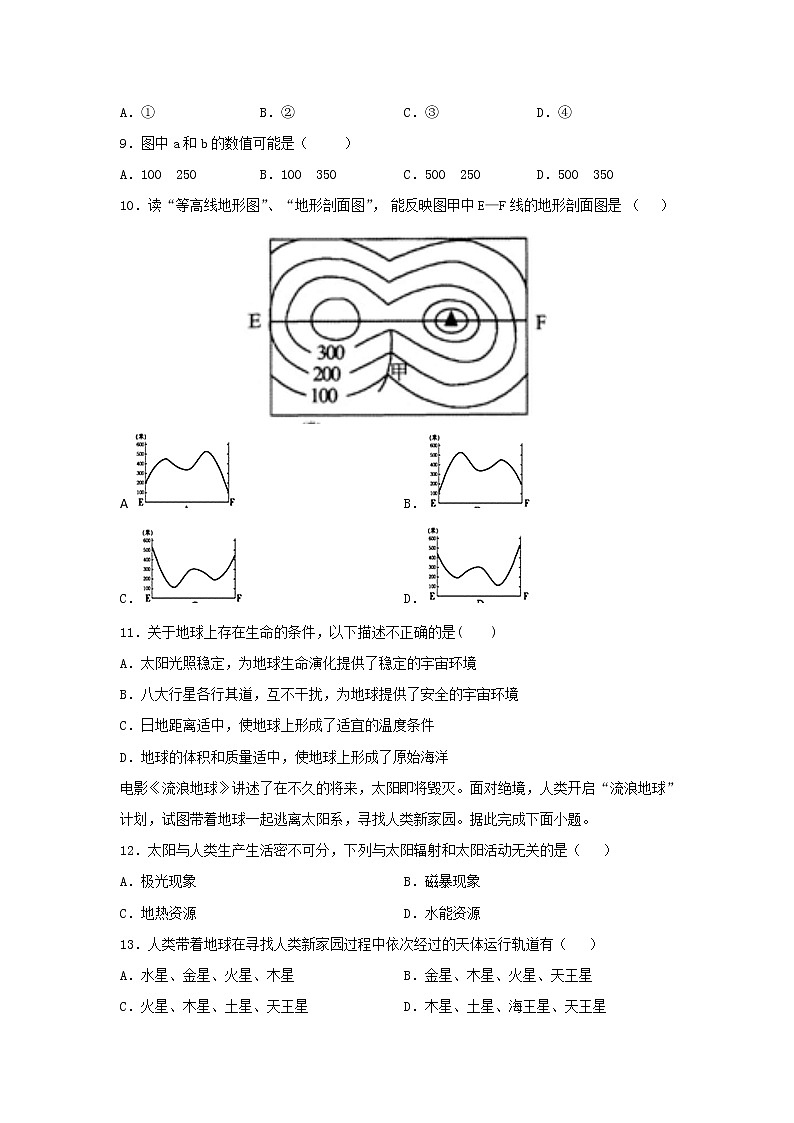 【地理】河南省南阳华龙高级中学2019-2020学年高二5月月考试题03
