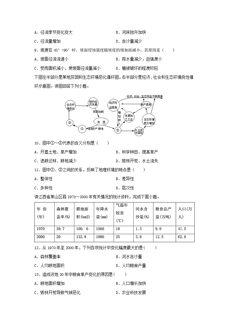 【地理】江西省信丰中学2019-2020学年高二上学期周练（1）第3页
