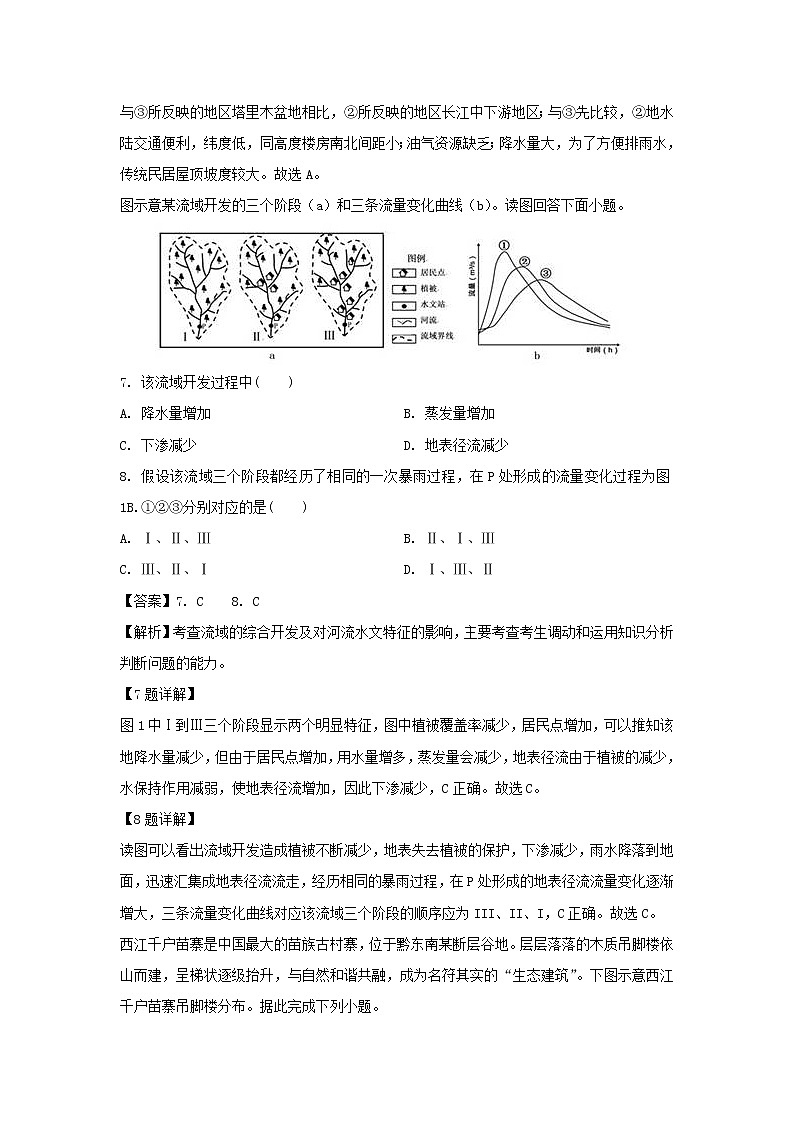 【地理】河南省信阳市潢川第一中学2019-2020学年高二上学期第二次月考试题（解析版）03