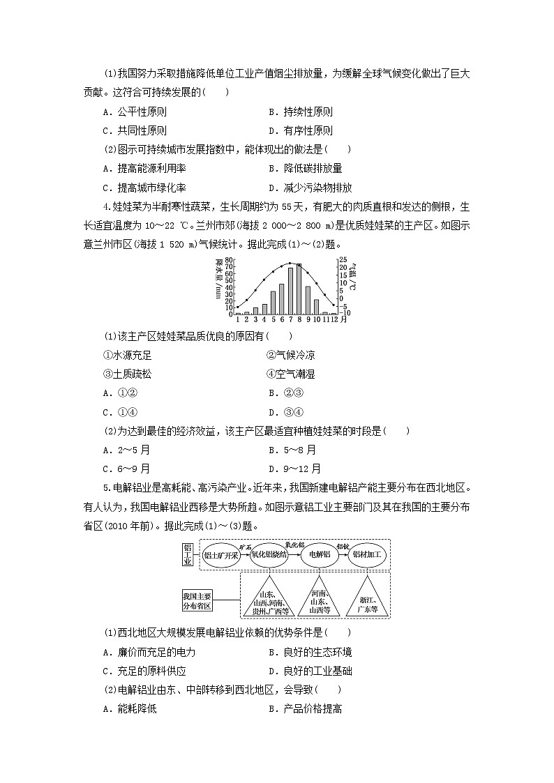【地理】山东省新高考2019-2020学年高二下学期期末冲刺拉练八（解析版）02