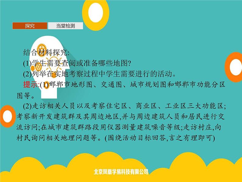 2020春新教材高中地理鲁教版必修第二册课件：第二单元　单元活动　人文地理户外考察08