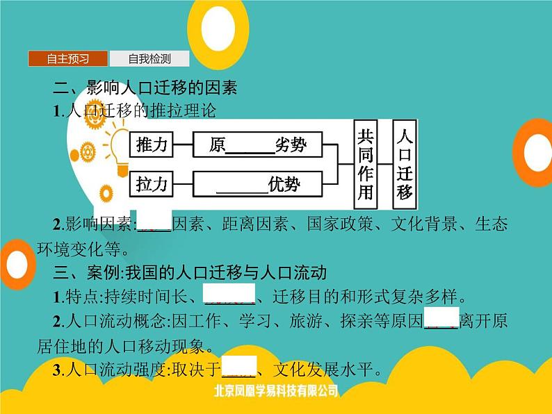 2020春新教材高中地理鲁教版必修第二册课件：第一单元　第二节　人口迁移05