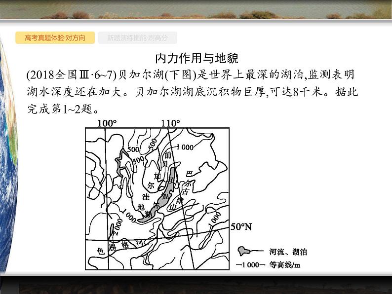 《地表形态的塑造》章末整合评价 课件03