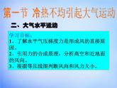 高中地理人教版必修1 2.1大气水平运动课件（共17 张PPT）