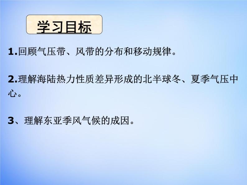 高中地理人教版必修1 2.2北半球冬、夏季气压中心课件 （共18 张PPT）02