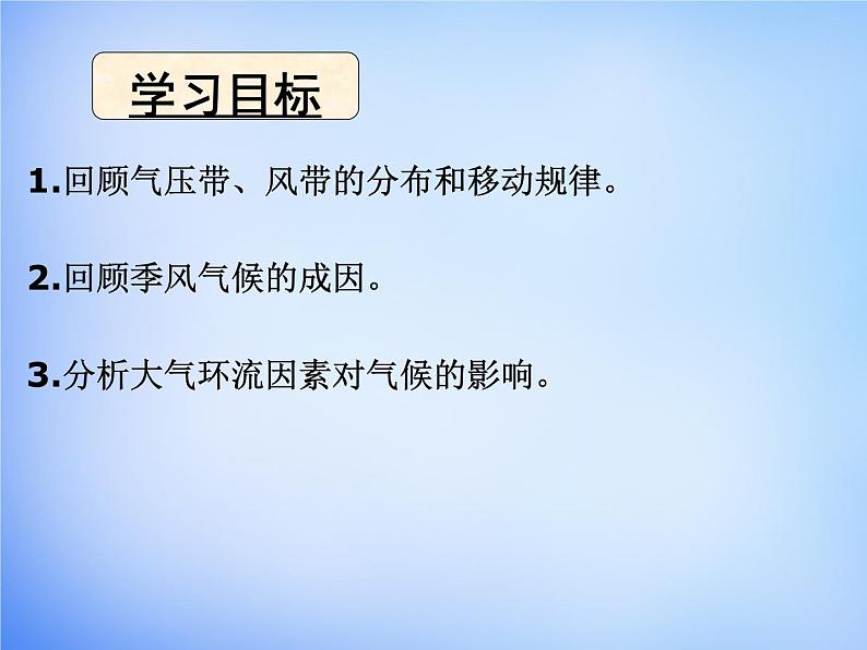 高中地理人教版必修1 2.2气压带和风带对气候的影响课件 （共 23张PPT）02