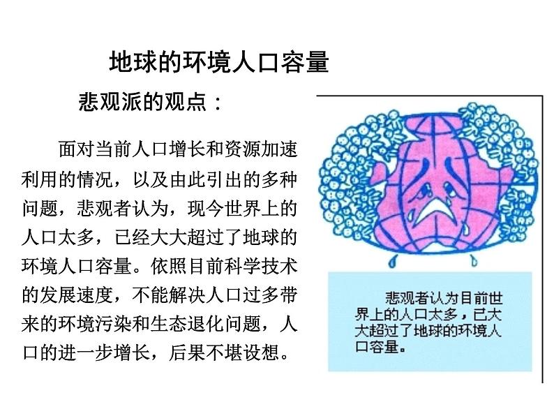 人教版高中地理必修二1.3.2人口的合理容量课件 (共11 张PPT)05