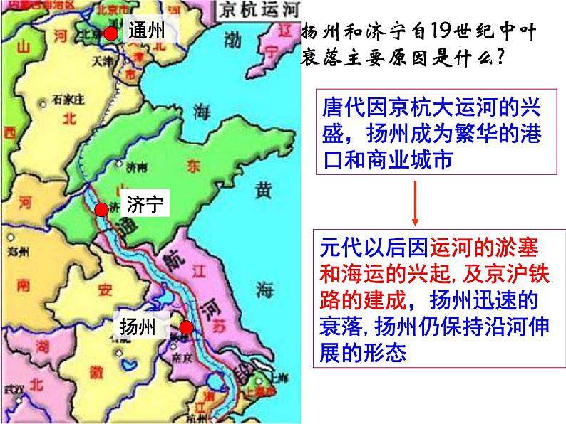 人教版高中地理必修二5.2.1交通运输方式和布局变化的影响课件  (共15 张PPT)07