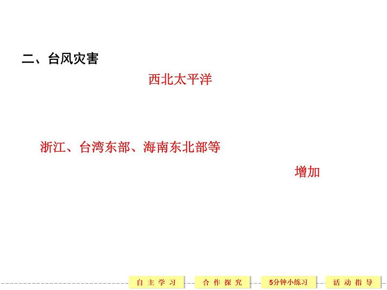 2.4 中国的气象灾害 精品课件（人教版选修5）07