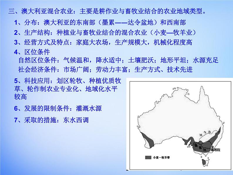 高中地理 第三章 农业地域的形成与发展考点解析课件 新人教版必修206