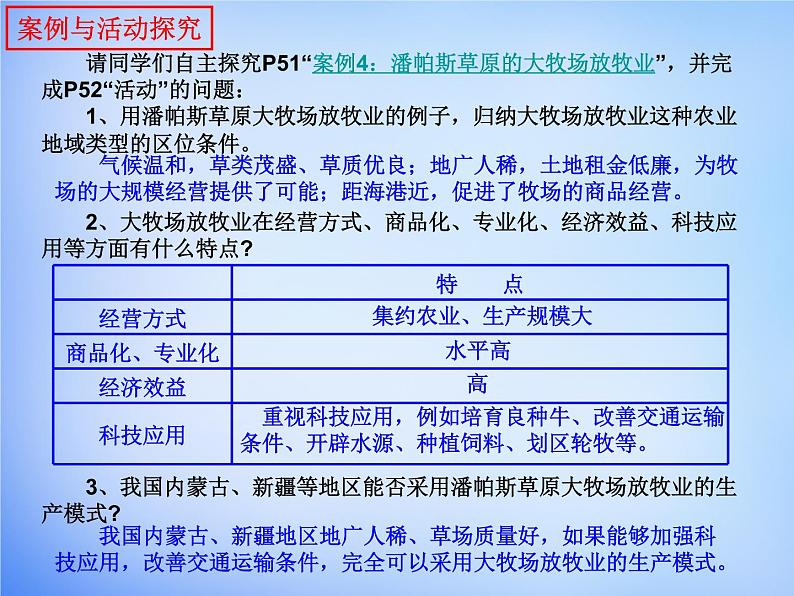 高中地理 3.3以畜牧业为主的农业地域类型课件 新人教版必修206