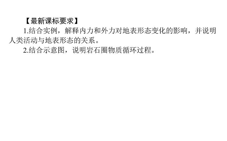 （新教材）2020-2021学年地理人教版选择性必修1课件：2.1 塑造地表形态的力量 （59张PPT）第2页