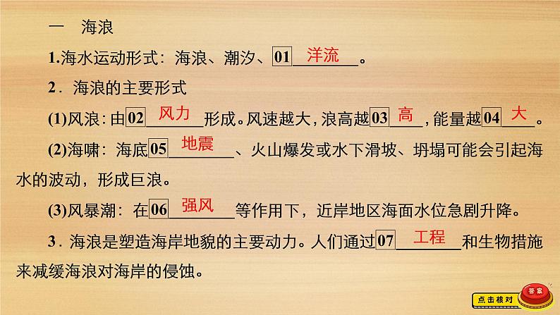 2020-2021学年高一新教材地理人教版必修第一册课件：第3章第3节　海水的运动 课件（80张）06