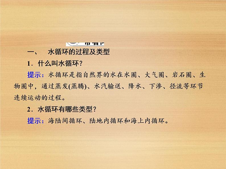 2020-2021学年高中新教材地理人教版必修第一册课件：3-1 水循环 课件（23张）04