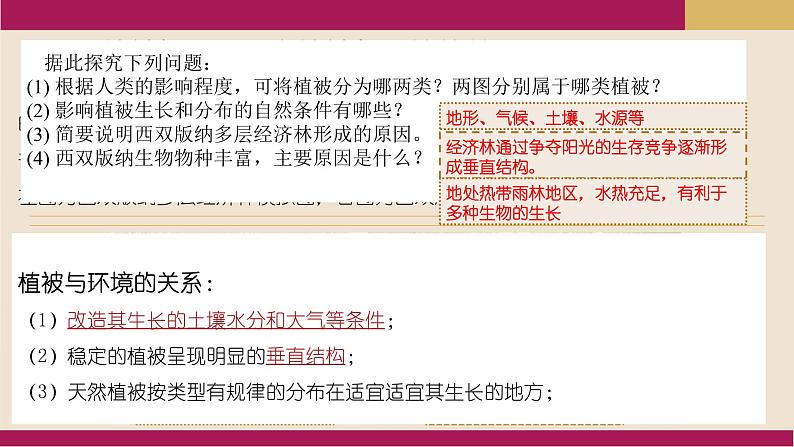 2020-2021学年新教材地理人教版必修第一册同步教学课件：基础案 5.1 植被 第1课时 课件（14张）06