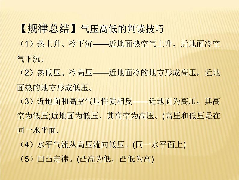 2020-2021学年新教材地理人教版必修第一册同步教学课件：提升案 2.2 大气受热过程和大气运动（第2课时） 课件(21张)04