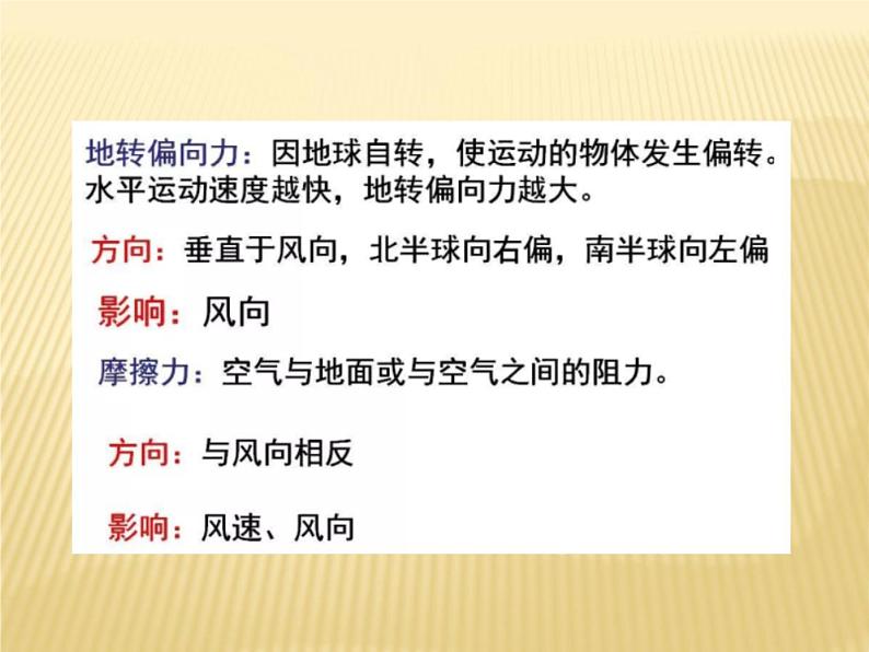 2020-2021学年新教材地理人教版必修第一册同步教学课件：提升案 2.2 大气受热过程和大气运动（第2课时） 课件(21张)08