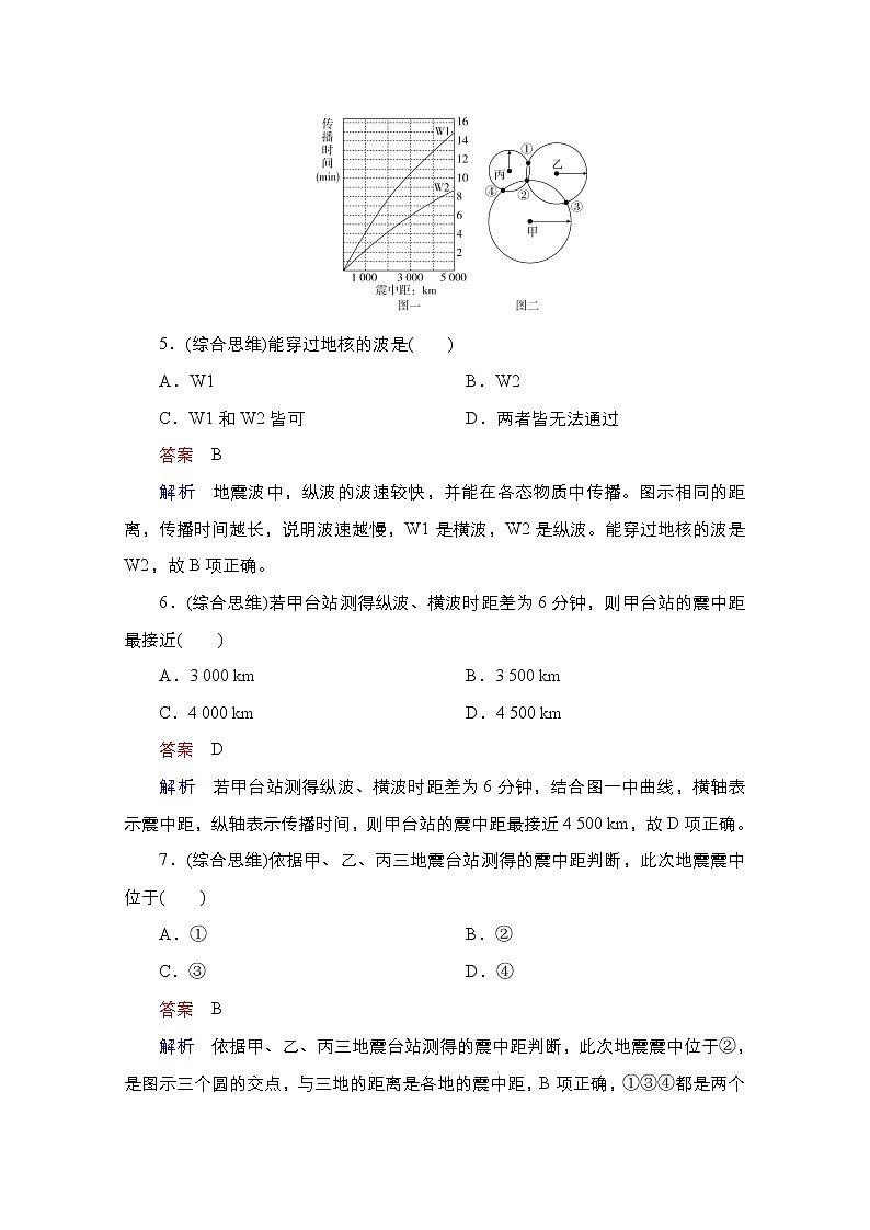 2020-2021学年高一新教材地理人教版必修第一册：期中质量测评03