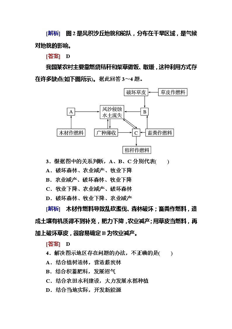 2019-2020学年新教材课标版高中地理必修第一册课后作业14土壤02
