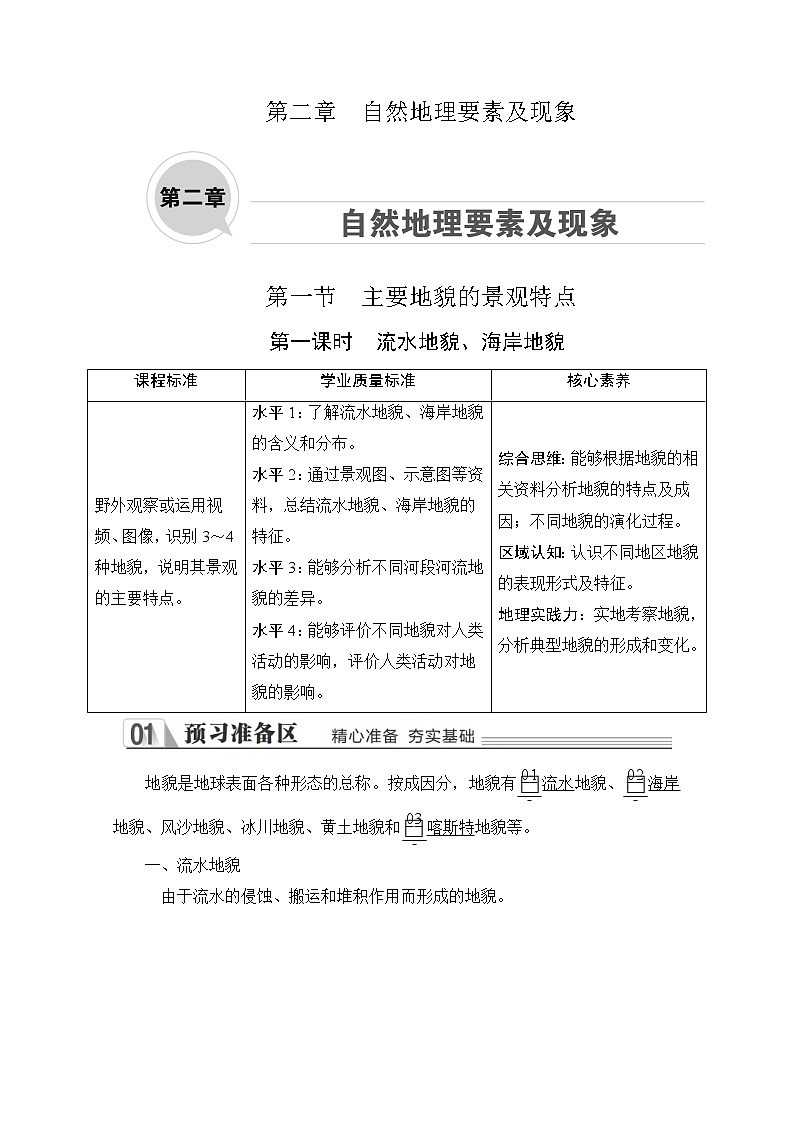 2020地理新教材同步导学提分教程中图第一册讲义+测试：第二章　自然地理要素及现象第一节第一课时01