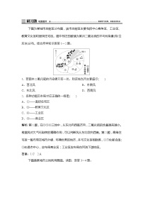 中图版 (2019)必修 第二册第一节 乡村和城镇内部的空间结构当堂达标检测题