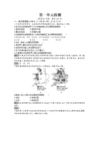 地理必修 第二册第一单元 人口与环境本单元综合与测试同步训练题