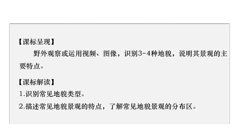 2019-2020学年【新教材】人教版高中地理必修1课件：4.1常见地貌类型（29张PPT）第2页