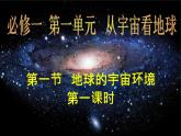 2019-2020学年【新教材】人教版高中地理必修1课件：1.1地球的宇宙环境1（共20张PPT）