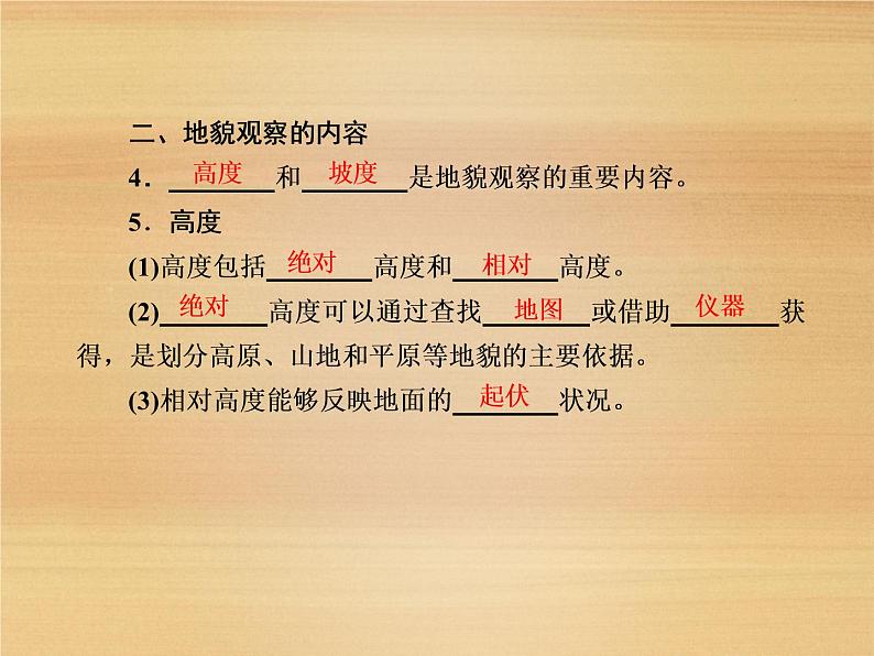 2020-2021学年新教材地理人教版必修第一册课件：4-2 地貌的观察 课件（77张）07