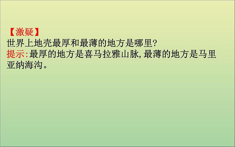 2019_2020学年新教材高中地理第一章宇宙中的地球1.4地球的圈层结构课件新人教版必修107