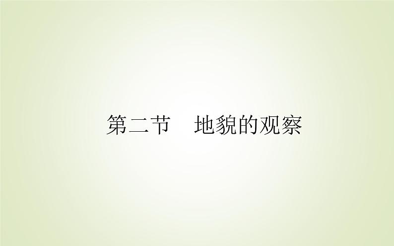 【新教材】2020-2021学年高中地理人教版必修第一册课件：4.2 地貌的观察 课件（39张）01