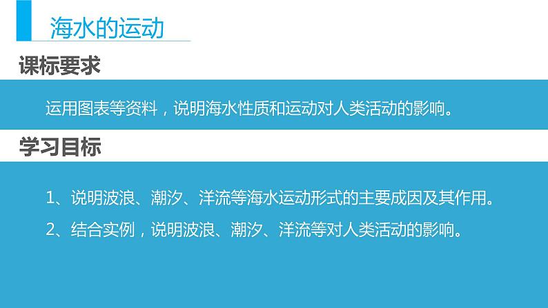 3.3 海水的运动（课件）-【上好课】2020-2021学年高一地理同步备课系列（新教材人教版必修第一册）02