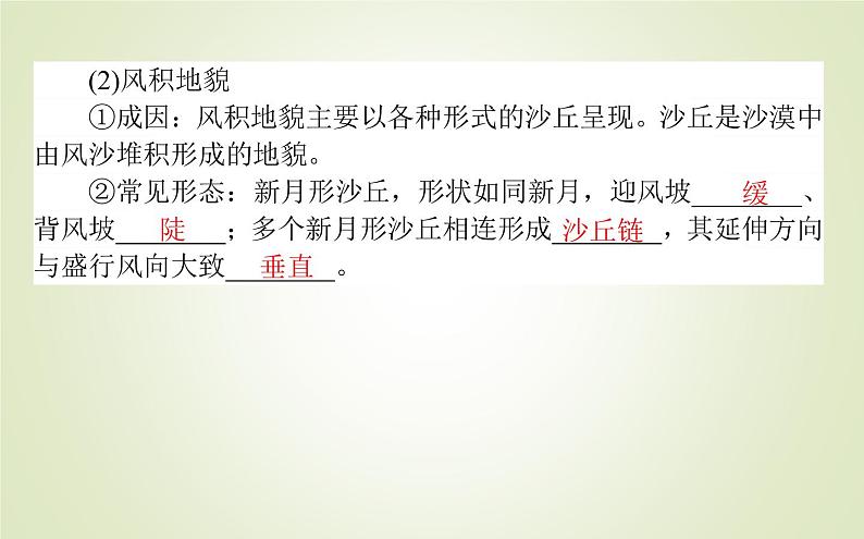 【新教材】2020-2021学年高中地理人教版必修第一册课件：4.1.2 风沙地貌和海岸地貌 课件（36张）05