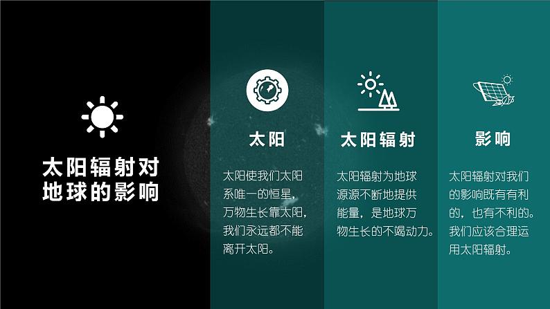 1.2太阳对地球的影响 课件-山东省昌乐县第二中学高中地理必修一(共34张PPT)05