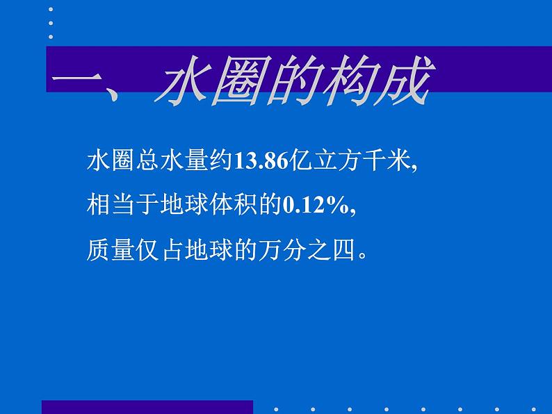 2019-2020学年【新教材】人教版高中地理必修1课件：3.1水循环（共27张PPT）03