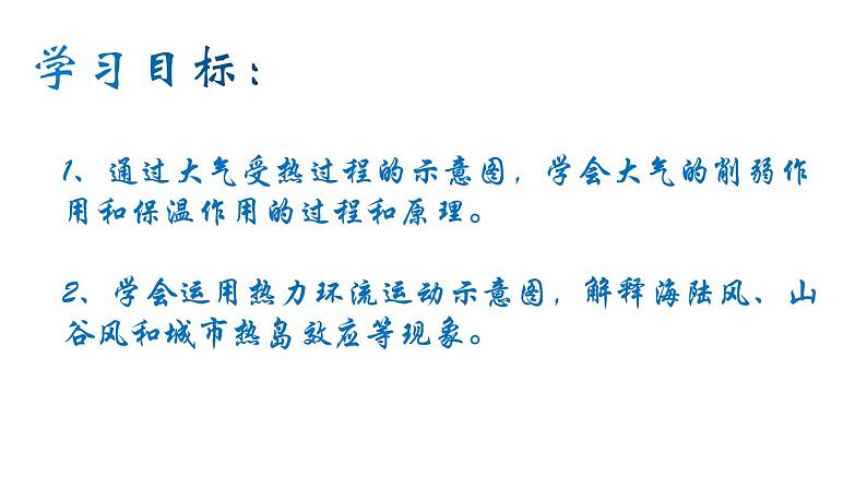 2.2大气的受热过程和大气运动（第一课时）-【创新课堂】2020-2021学年高一地理同步精品课件（新教材人教版必修第一册）第2页