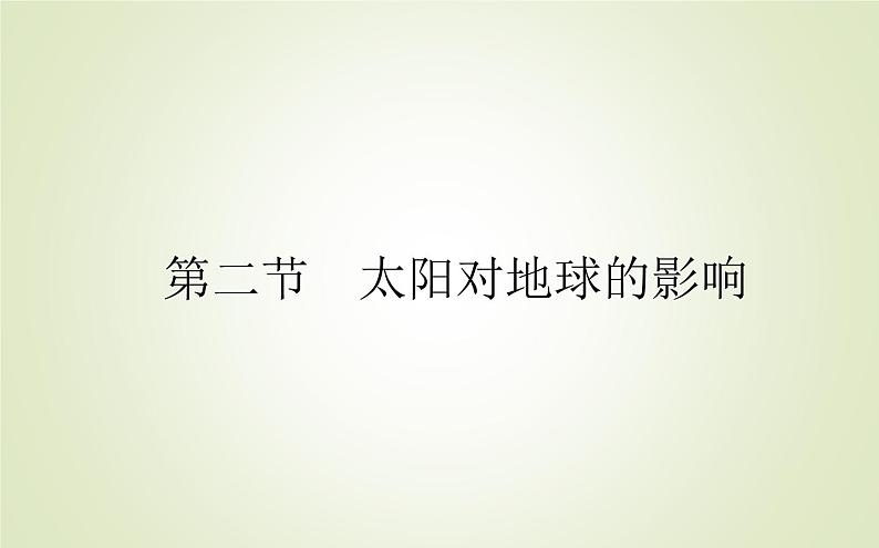 【新教材】2020-2021学年高中地理人教版必修第一册课件：1.2 太阳对地球的影响 课件（48张）01