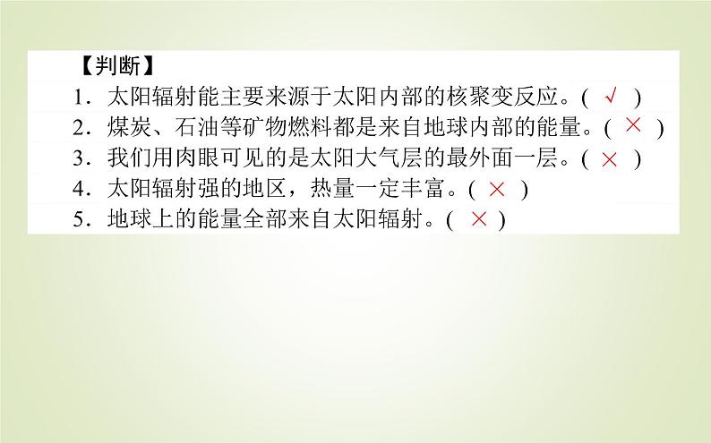 【新教材】2020-2021学年高中地理人教版必修第一册课件：1.2 太阳对地球的影响 课件（48张）05