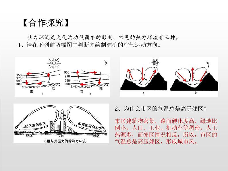 2.2 大气受热过程和大气运动（第2课时） 提升课件-人教版（2019）必修一高中地理06