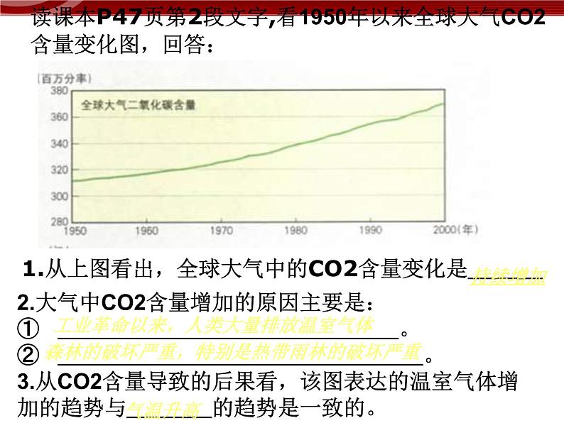 【地理】人教版必修1 第二章 第四节 全球气候变化课件（25张PPT）第8页