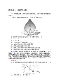 高中地理人教版 (新课标)必修1第一节 自然界的水循环一课一练