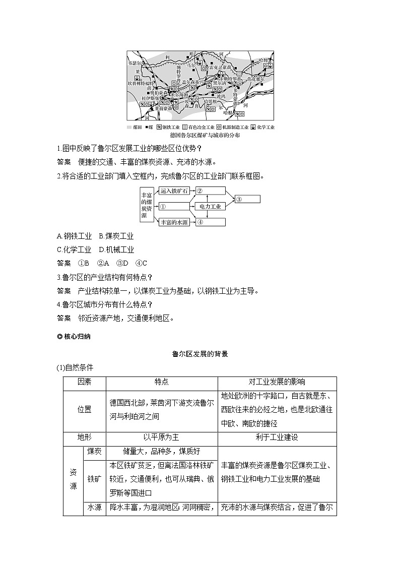 同步鲁教版高中地理必修三精练：第三单元 区域资源、环境与可持续发展 第二节03