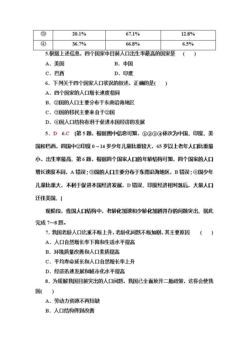 同步鲁教版地理必修二新突破单元综合测评103