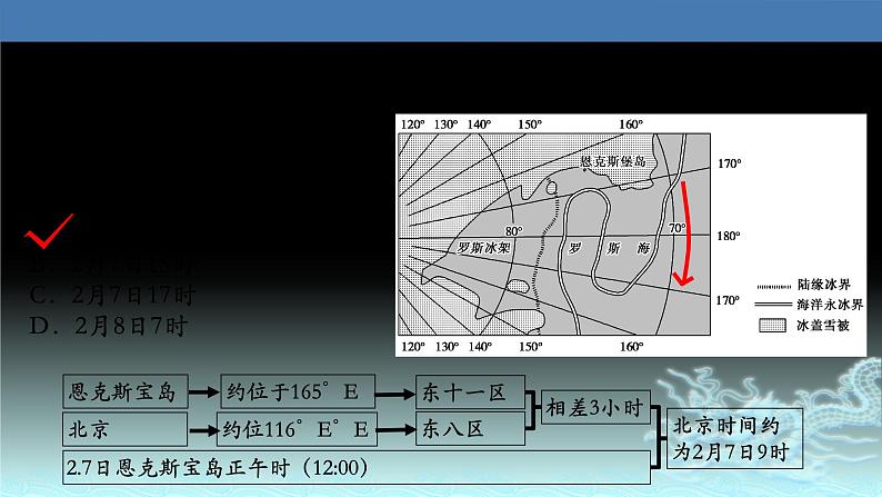 08  时间计算与日期变更-2021年高考地理一轮复习考点大通关 课件06