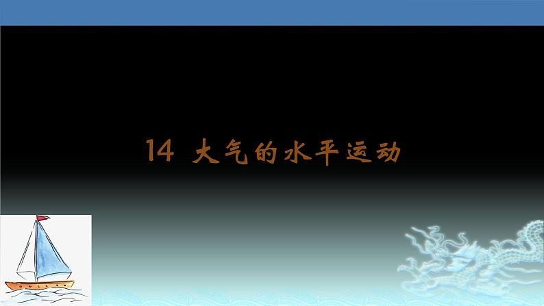 14  大气的水平运动-2021年高考地理一轮复习考点大通关 课件01