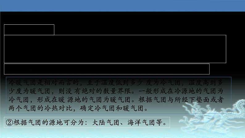 19  锋与天气-2021年高考地理一轮复习考点大通关 课件05